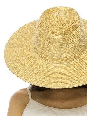 NEW Wheat Straw Rancher Summer  Hat - Flat Brim